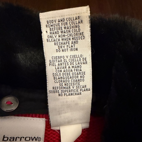 Croft & Barrow Festive Snowflake Christmas Faux Fur Cardigan Sweater, Size XL - Picture 9 of 12